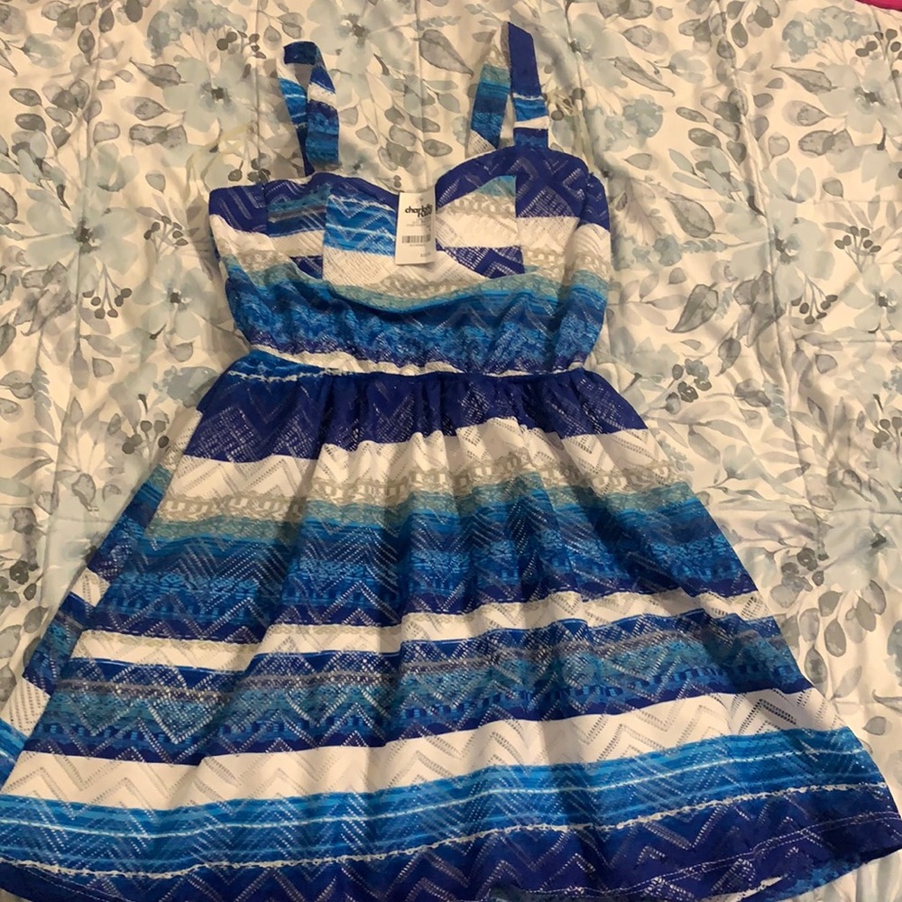 Blue midi Dress
